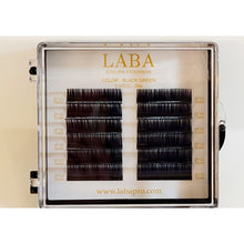 Load image into Gallery viewer, LABA COLOR LASH EXTENSIONS 1/2 TRAY