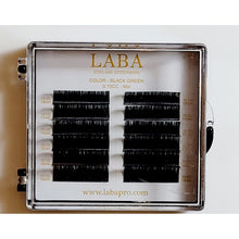 Load image into Gallery viewer, LABA COLOR LASH EXTENSIONS 1/2 TRAY