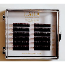 Load image into Gallery viewer, LABA COLOR LASH EXTENSIONS 1/2 TRAY