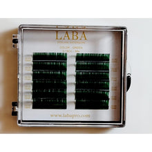 Load image into Gallery viewer, LABA COLOR LASH EXTENSIONS 1/2 TRAY