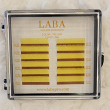Load image into Gallery viewer, LABA COLOR LASH EXTENSIONS 1/2 TRAY