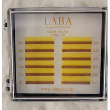 Load image into Gallery viewer, LABA COLOR LASH EXTENSIONS 1/2 TRAY