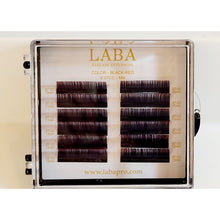 Load image into Gallery viewer, LABA COLOR LASH EXTENSIONS 1/2 TRAY