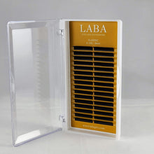 Load image into Gallery viewer, LABA CLASSIC Eyelash Extensions Single-Length Trays- 0.10mm