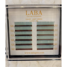 Load image into Gallery viewer, LABA COLOR LASH EXTENSIONS 1/2 TRAY
