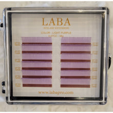 Load image into Gallery viewer, LABA COLOR LASH EXTENSIONS 1/2 TRAY