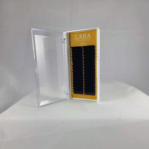 LABA CLASSIC Eyelash Extensions Single-Length Trays- 0.10mm