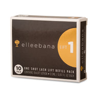 ELLEEBANA ONE SHOT LASH LIFT REFILL PACK- 10 PACK STEP ONE