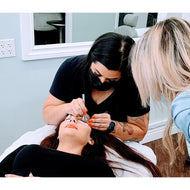 Justine Ivaldi Teaching a Student