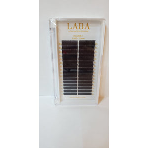 LABA VOLUME Eyelash Extensions Single-Length Trays .05mm