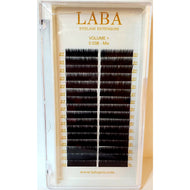 LABA VOLUME+ Eyelash Extension Mixed-Length Trays 0.03mm
