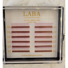 Load image into Gallery viewer, LABA VOLUME COLOR EYELASH EXTENSIONS .07mm MIXED-LENGTH TRAYS